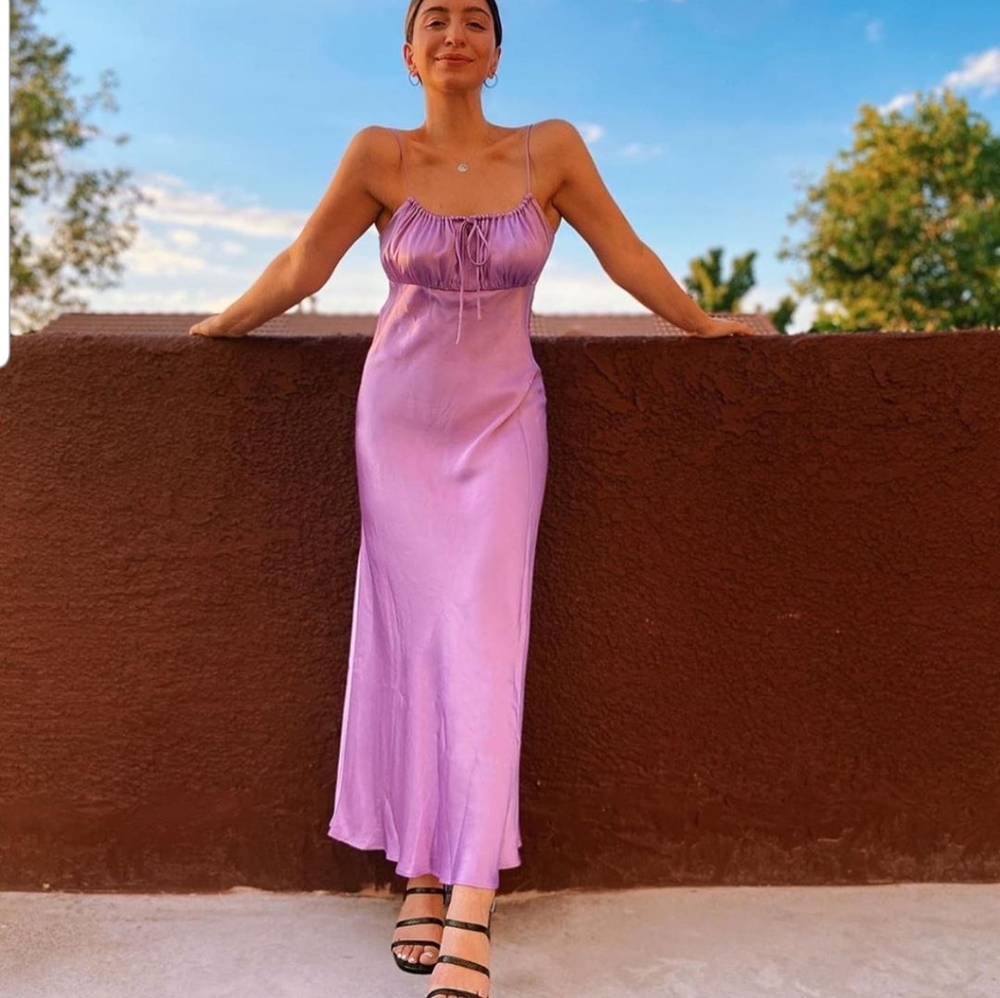 Zara Satin dress